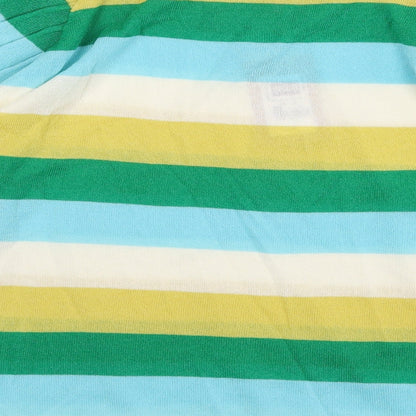 Womens UK Size M Gallery Multicoloured Basic Blouse