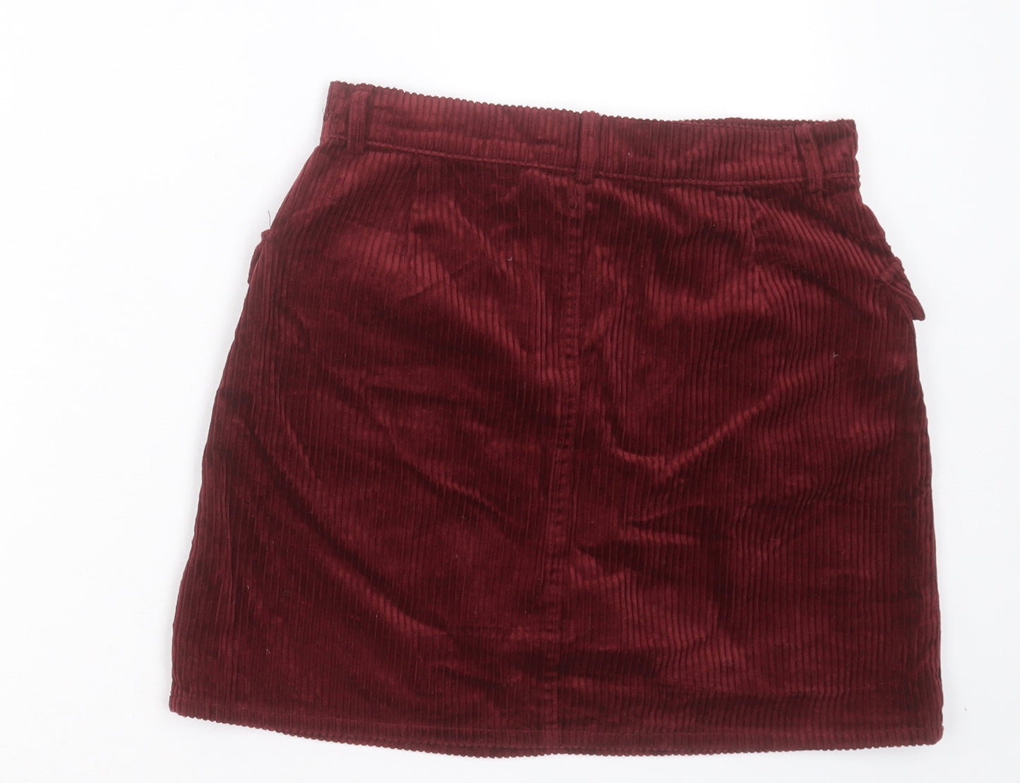 Womens UK Size 10 Denim & Co. A-Line Corduroy Skirt