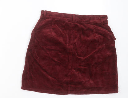 Womens UK Size 10 Denim & Co. A-Line Corduroy Skirt