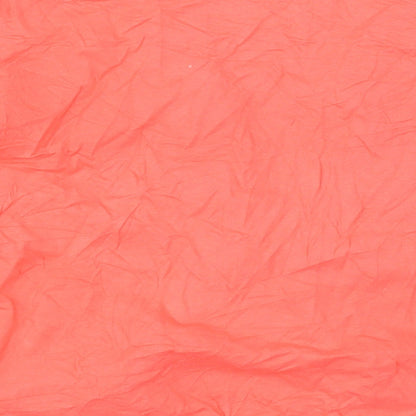 capsule Womens Pink V-Neck Cotton Cardigan Jumper Size 16