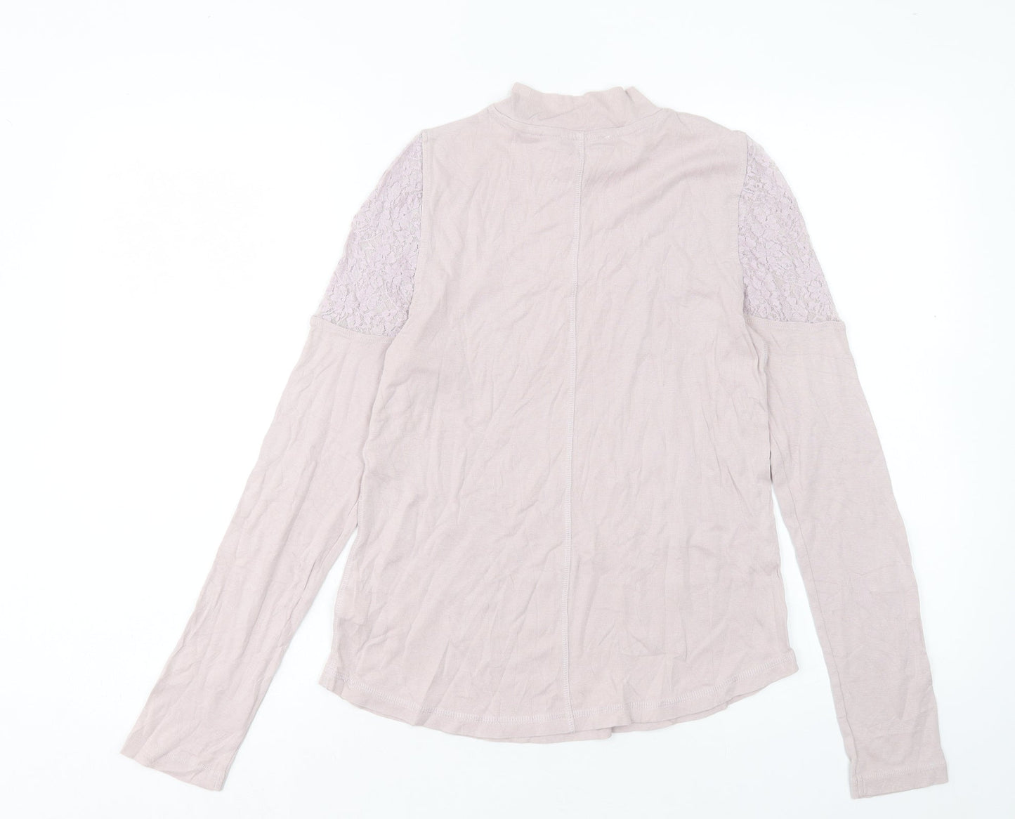 Womens UK Size 12 NEXT Purple Basic T-Shirt