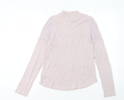 Womens UK Size 12 NEXT Purple Basic T-Shirt