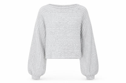 Womens UK Size XS SheIn Grey Pullover Jumper