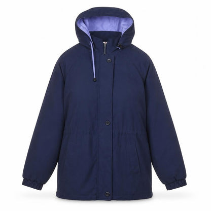STATURE Womens Blue Jacket Coat Size 10 Zip