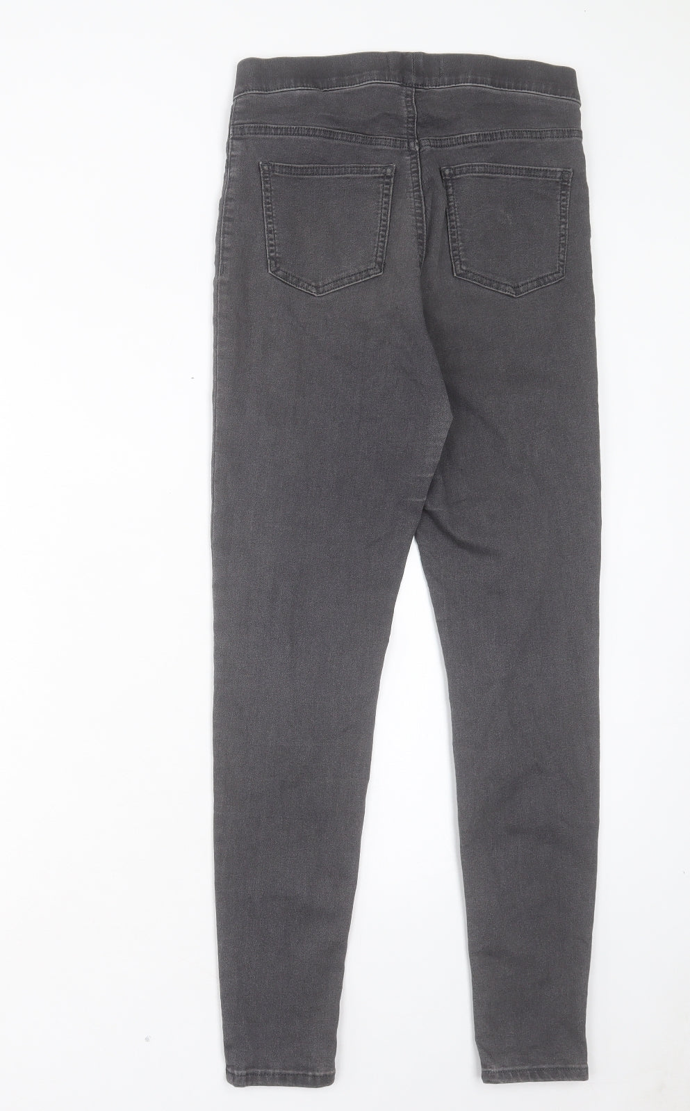 Womens UK Size 8 Marks and Spencer Regular Fit Jegging Grey Trousers