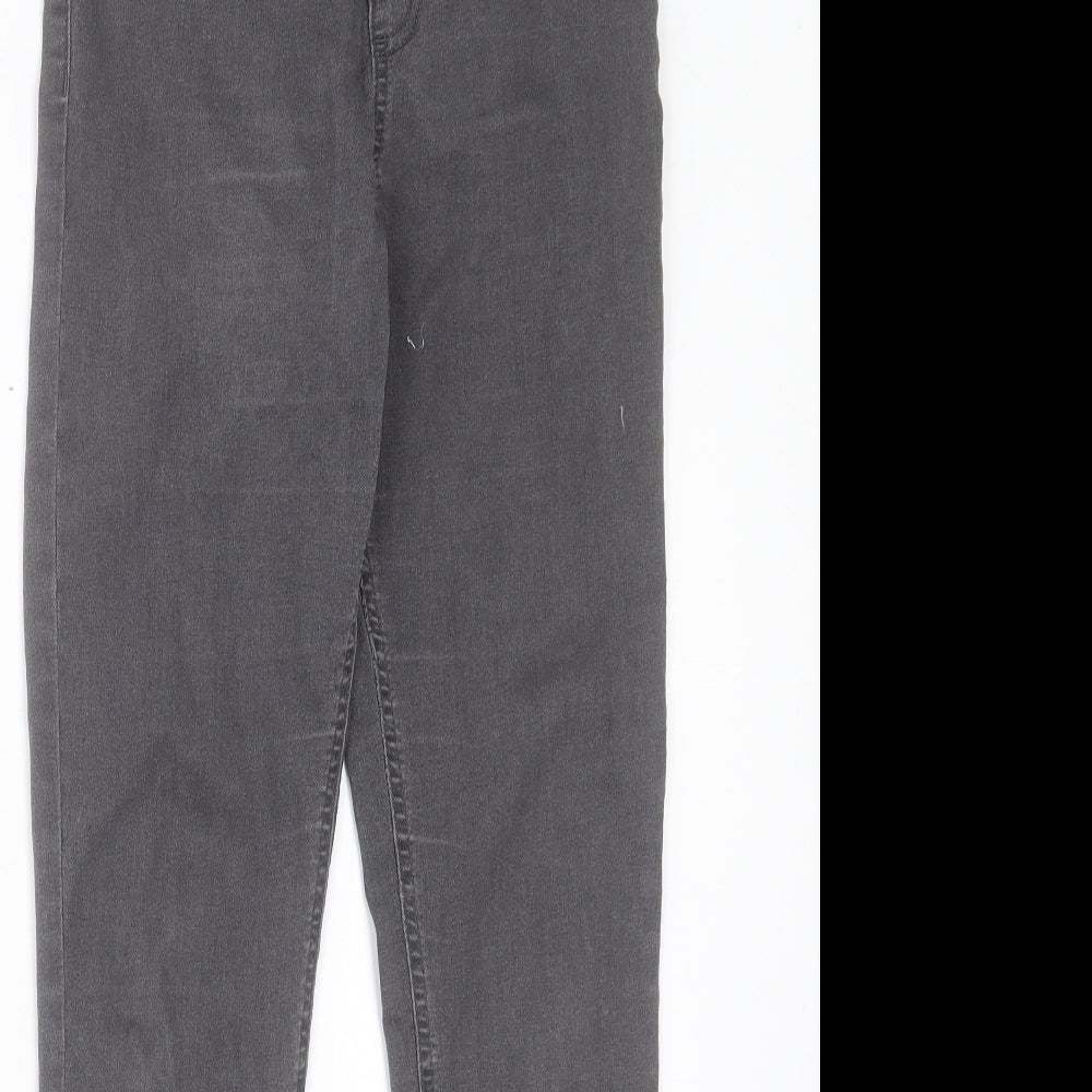 Womens UK Size 8 Marks and Spencer Regular Fit Jegging Grey Trousers