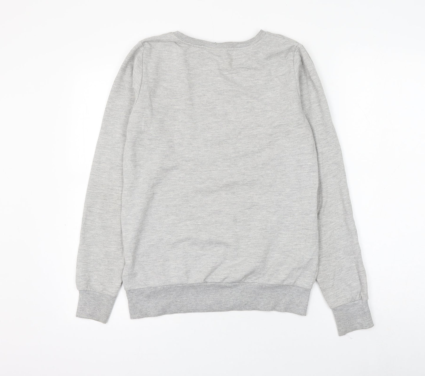 Primark Womens Grey Polyester Pullover Sweatshirt Size 6 Pullover - Friends