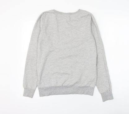 Primark Womens Grey Polyester Pullover Sweatshirt Size 6 Pullover - Friends