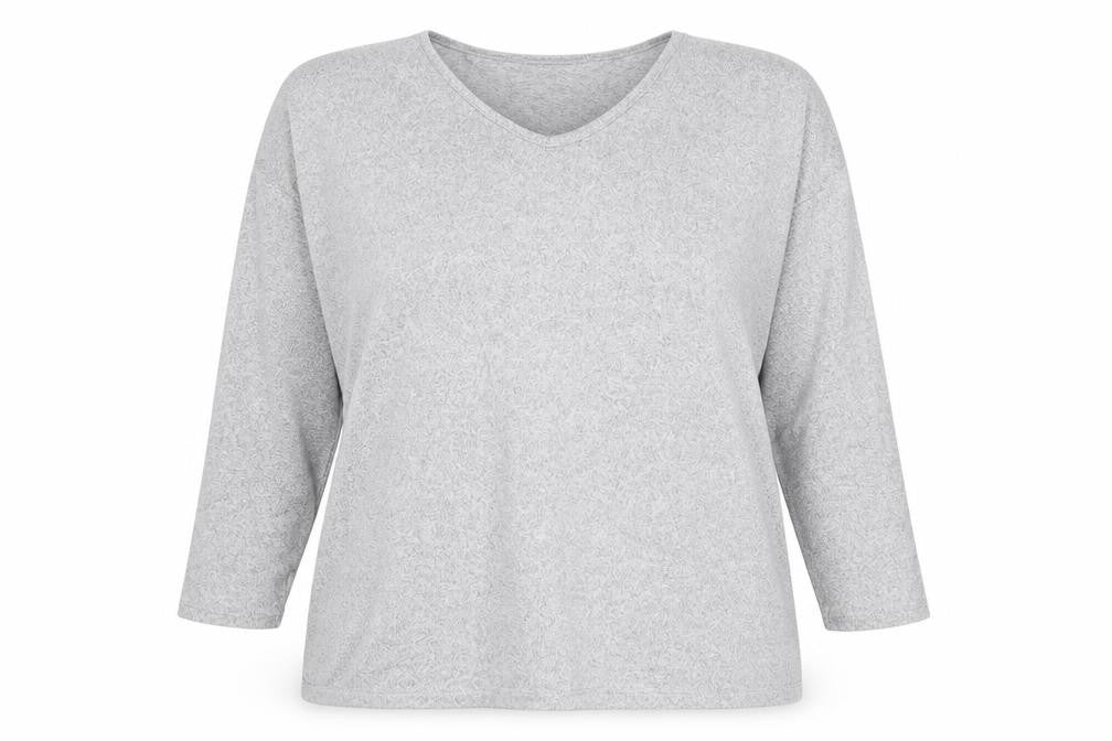 Womens UK Size 16 Papaya Grey Pullover Jumper