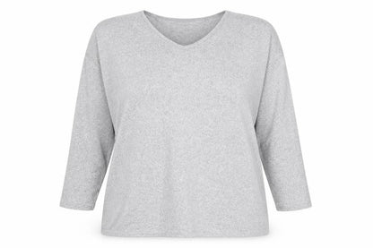 Womens UK Size 16 Papaya Grey Pullover Jumper