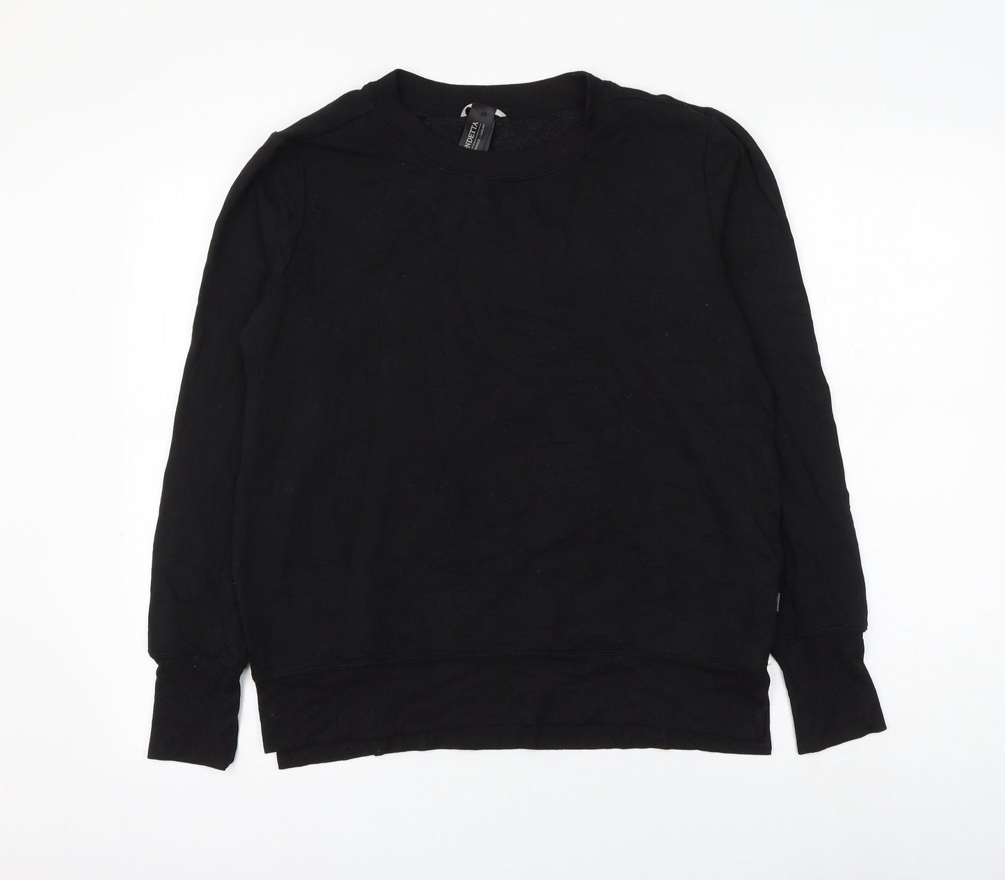 MONDETTA Womens Black Modal Pullover Sweatshirt Size S Pullover