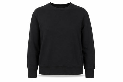 MONDETTA Womens Black Modal Pullover Sweatshirt Size S Pullover