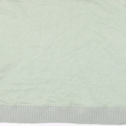 Primark Womens Green Cotton Pullover Sweatshirt Size 14 Pullover - Size 14-16