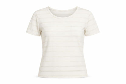 Womens UK Size 10 Debenhams White Basic T-Shirt