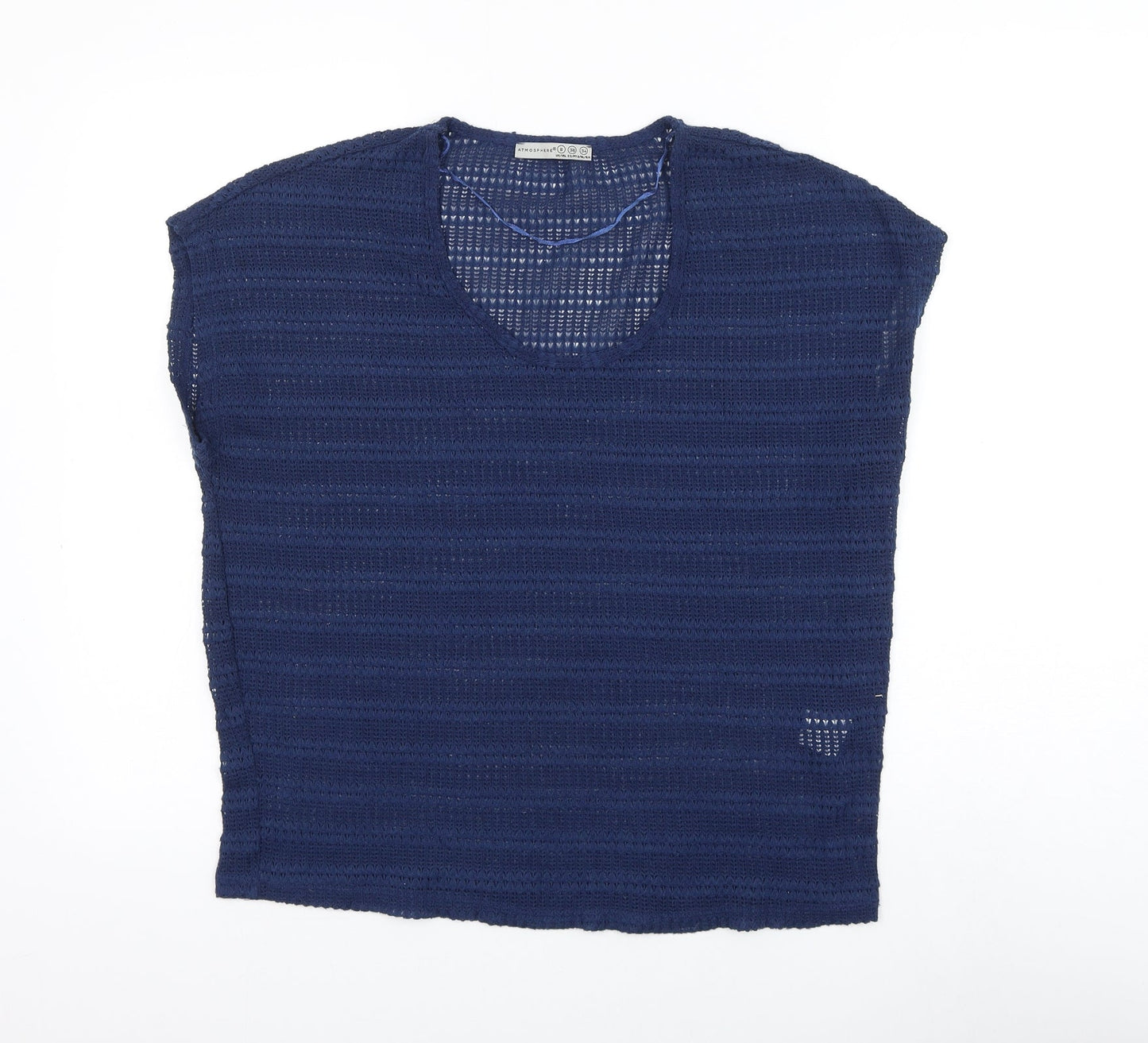 Womens UK Size 8 Atmosphere Blue Pullover Jumper