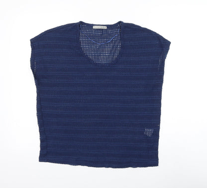 Womens UK Size 8 Atmosphere Blue Pullover Jumper
