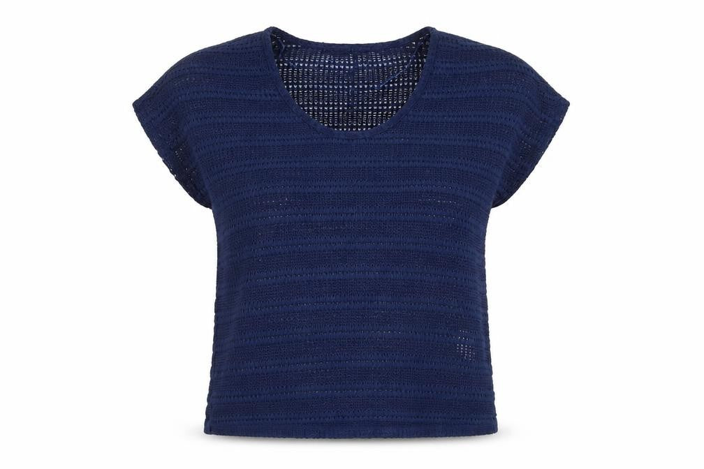 Womens UK Size 8 Atmosphere Blue Pullover Jumper
