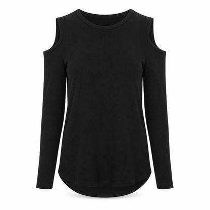 Womens UK Size S H&M Black Basic T-Shirt
