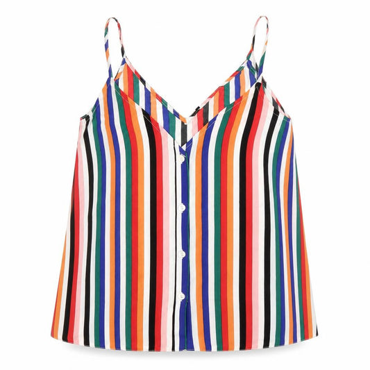 Womens UK Size 8 New Look Multicoloured Camisole Tank