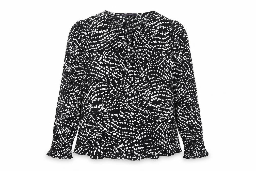 Womens UK Size 10 Marks and Spencer Black Basic Blouse