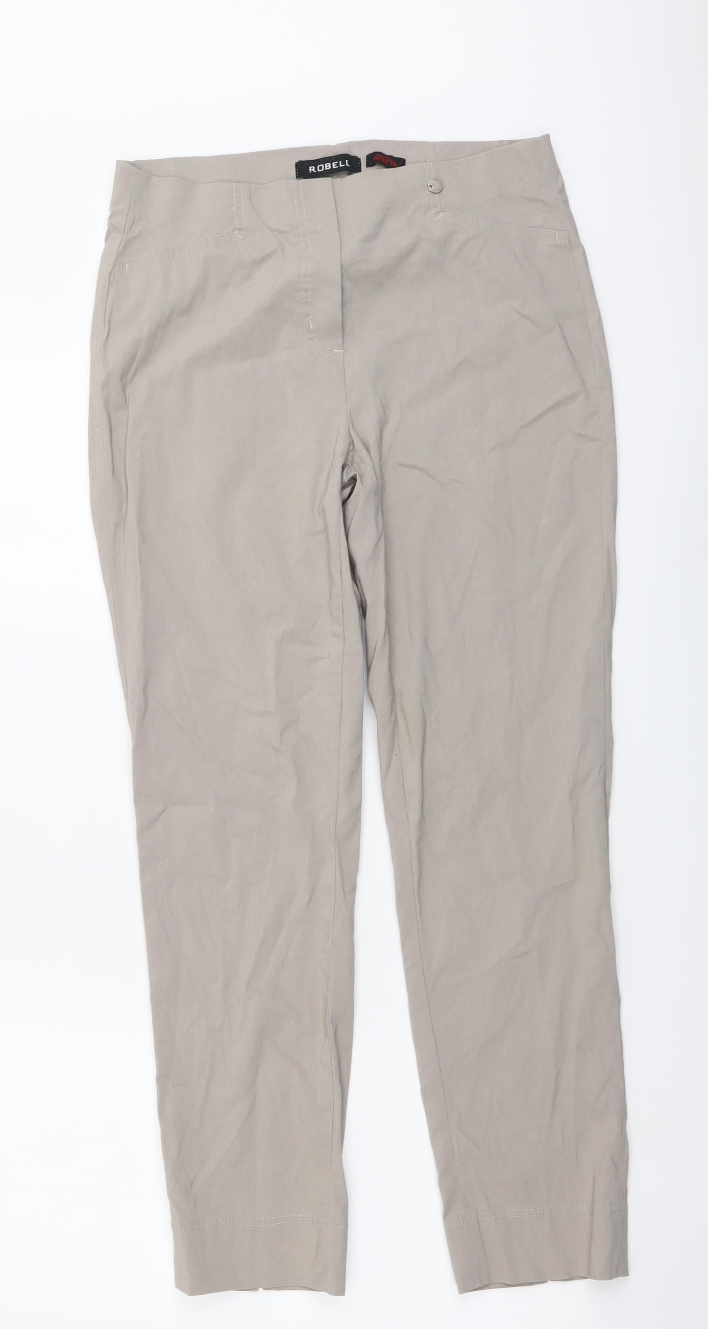 Robbel Womens Beige Cotton Jegging Leggings Size 28 in L26 in