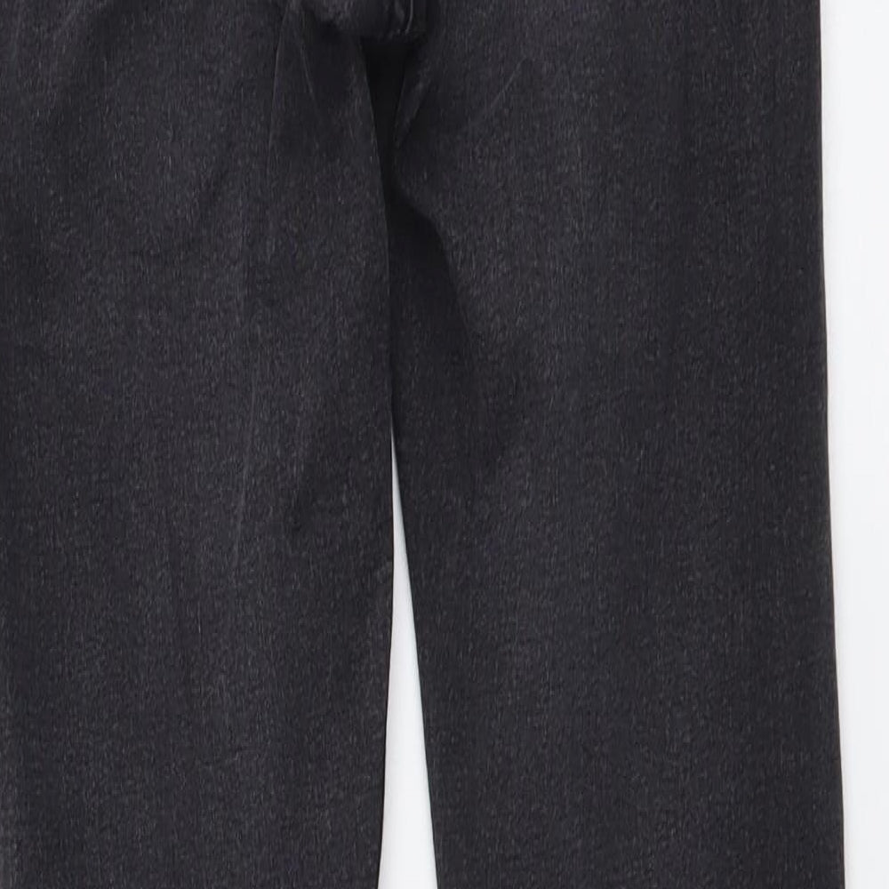 ASOS Womens Grey Cotton Skinny Jeans Size 24 in L28 in Regular Button