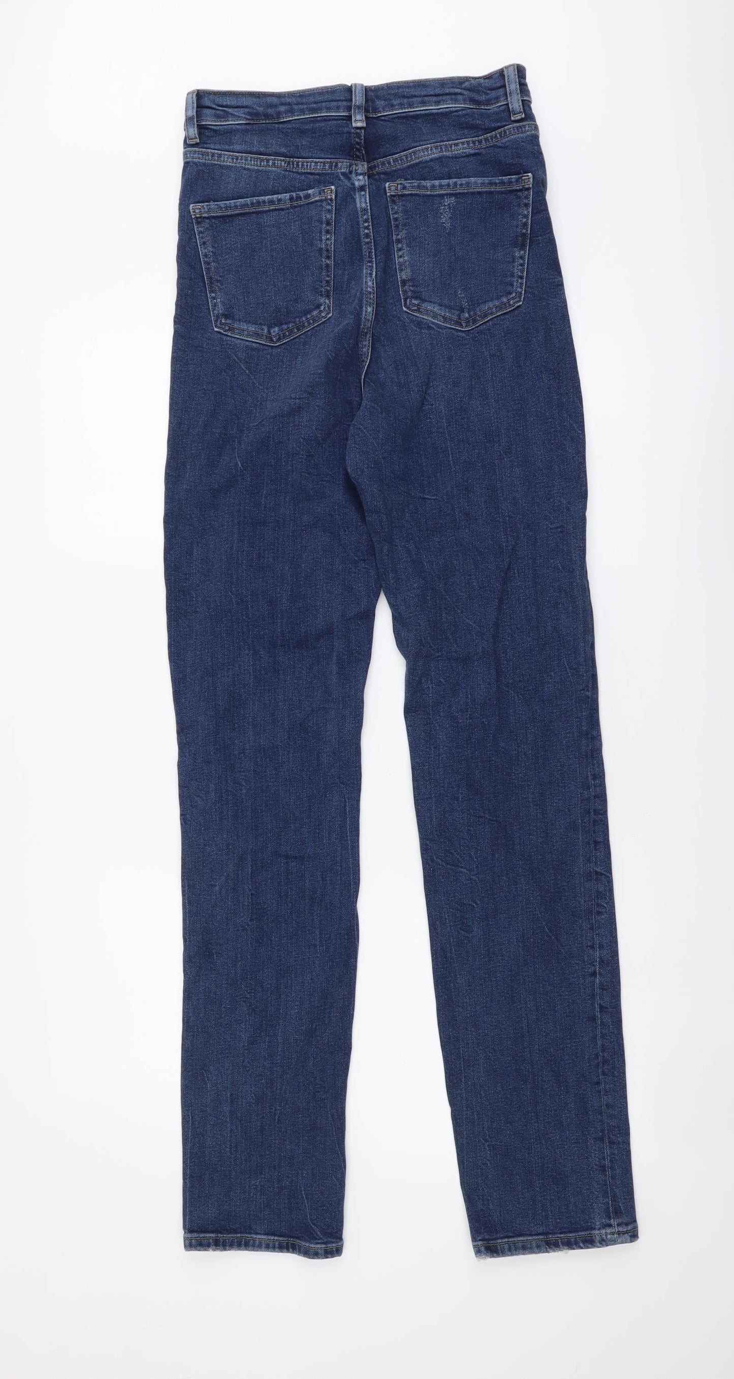 Womens UK Size 8 Marks and Spencer Slim Fit Skinny Blue Jeans
