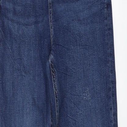 Womens UK Size 8 Marks and Spencer Slim Fit Skinny Blue Jeans