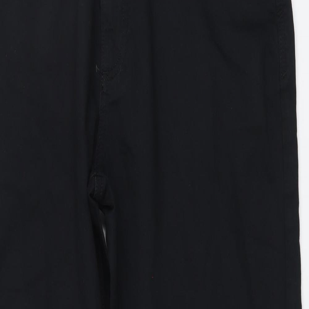 Womens UK Size 36 in Marks and Spencer Regular Fit Straight Black Jeans