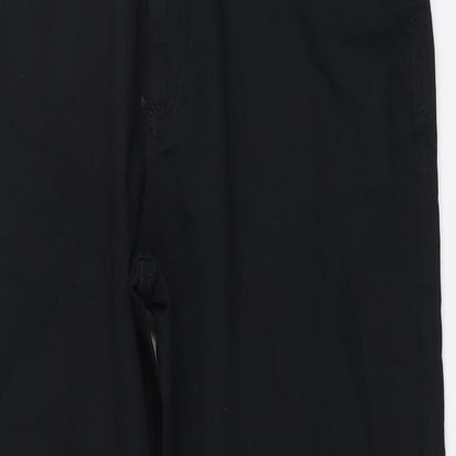Womens UK Size 36 in Marks and Spencer Regular Fit Straight Black Jeans