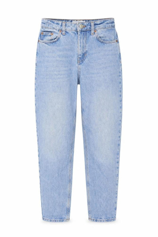 Womens UK Size 26 in Topshop Regular Fit Mom Blue Jeans