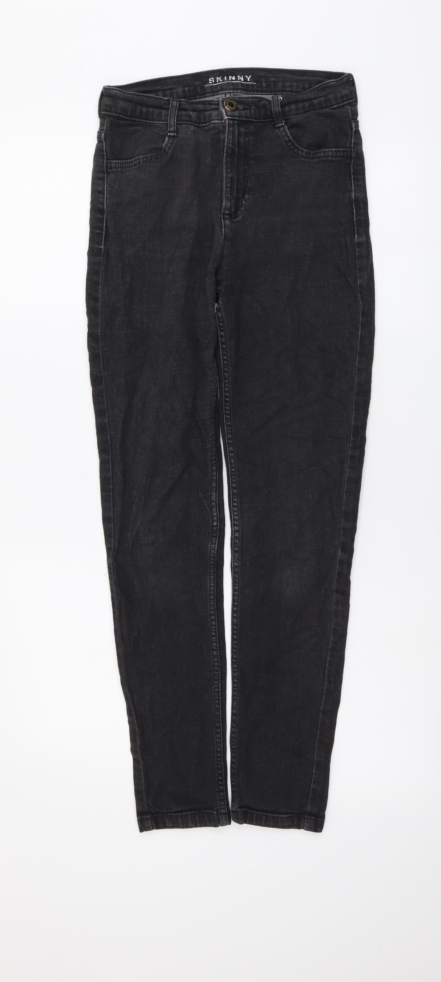 Womens UK Size 8 Marks and Spencer Regular Fit Skinny Grey Jeans