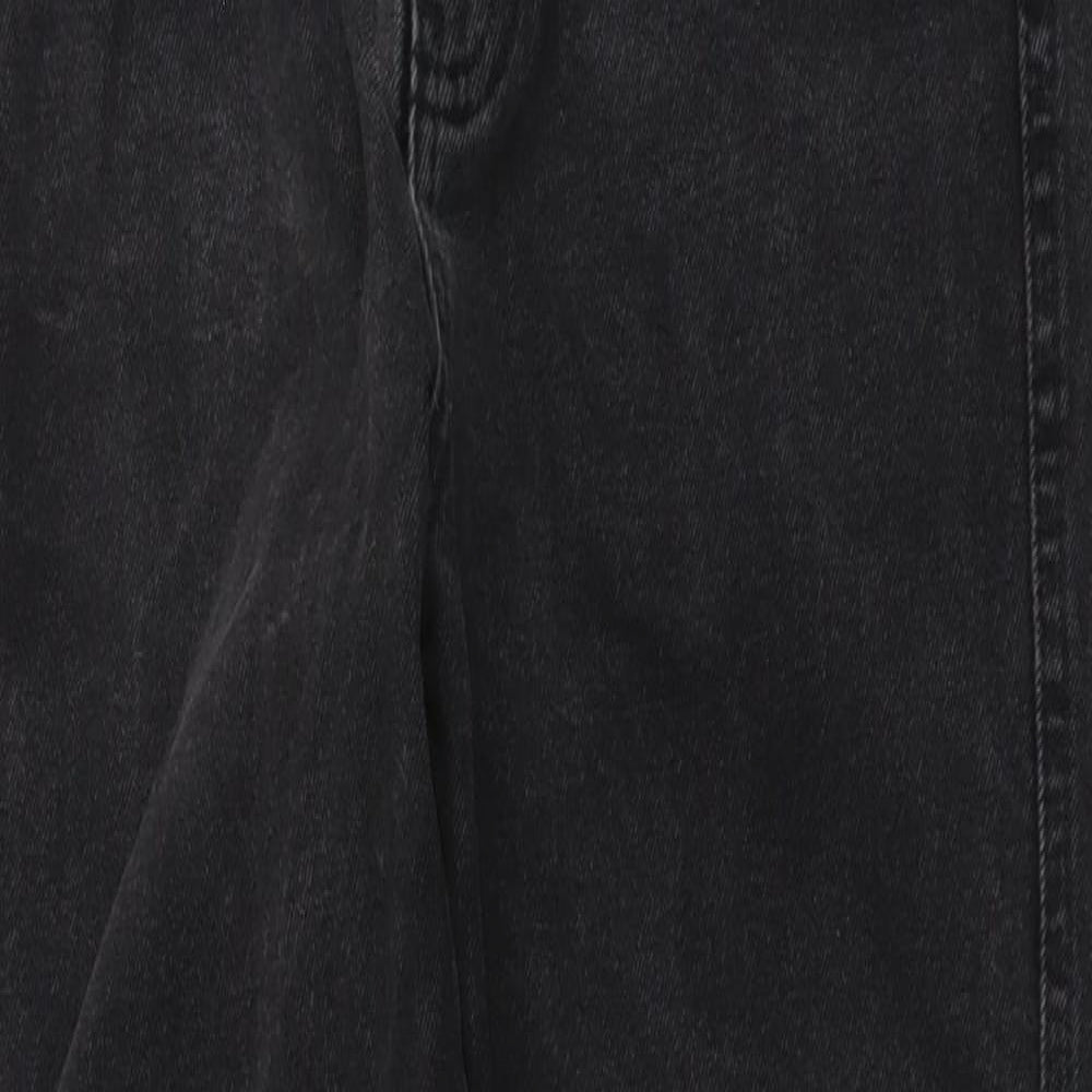 Pull&Bear Womens Grey Cotton Jegging Jeans Size S L27 in Regular Button