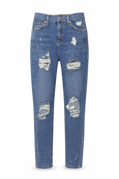 Womens UK Size 26 in Topshop Regular Fit Skinny Blue Jeans