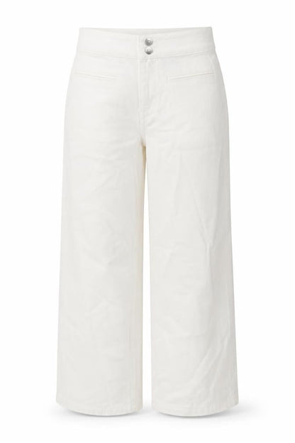 Womens UK Size 6 NEXT Regular Fit Tapered Ivory Jeans