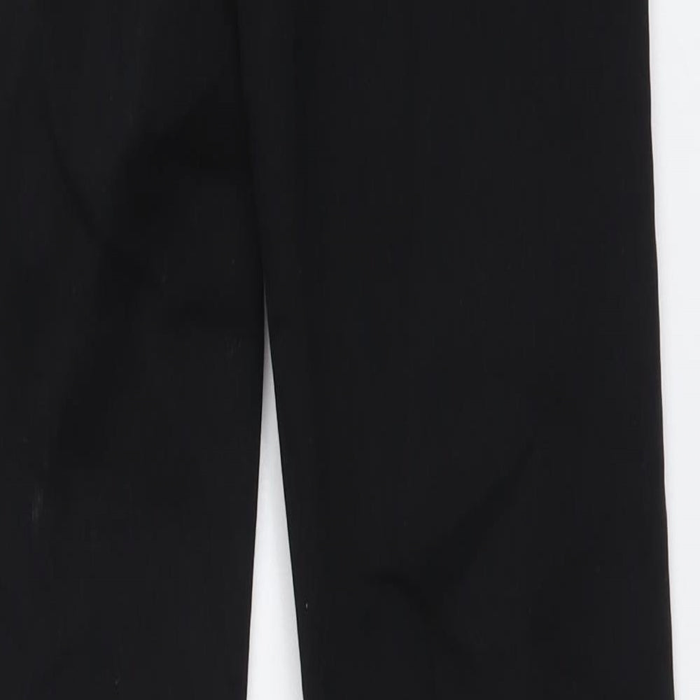 Denim & Co. Womens Black Cotton Mom Jeans Size 6 L29 in Regular Button