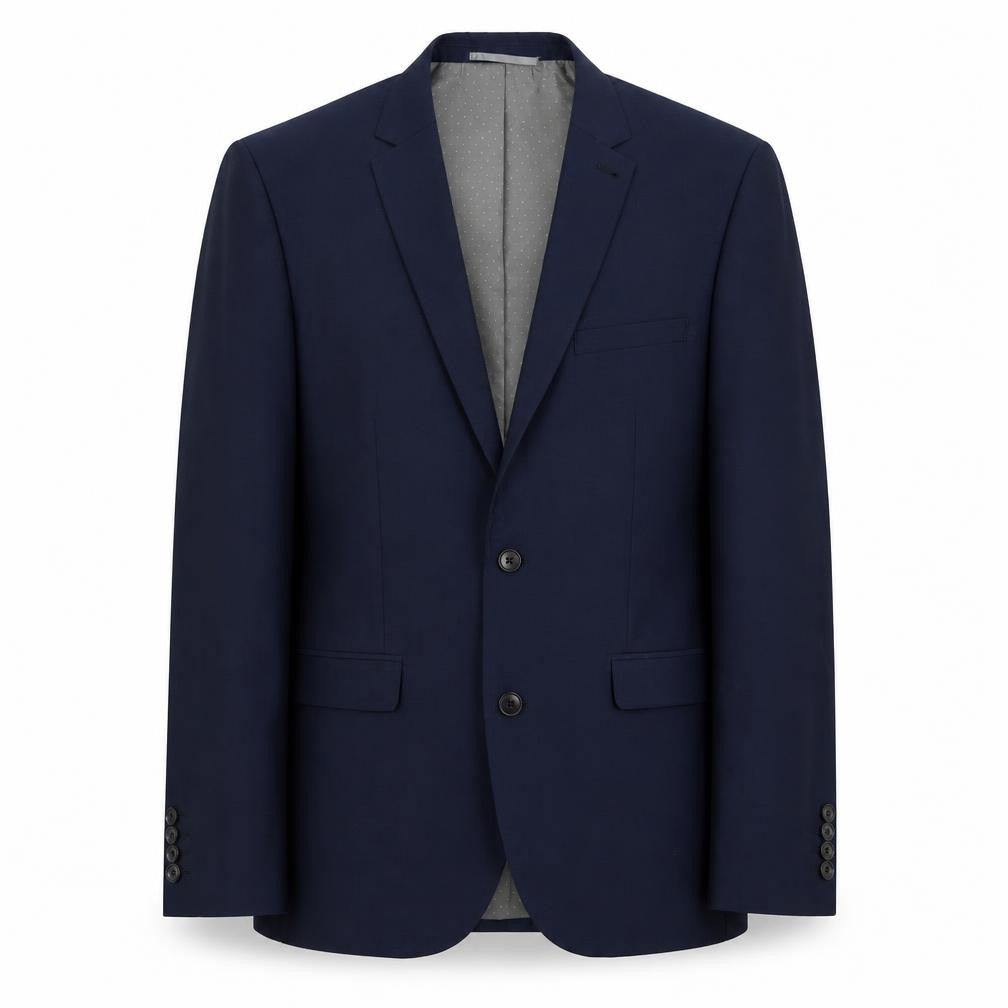 Mens UK Size 42 Marks and Spencer Regular Blue Suit Jacket