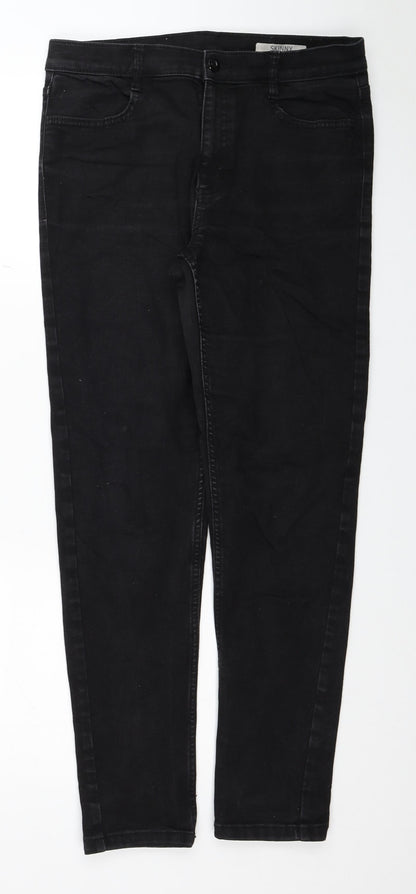 Womens UK Size 10 Marks and Spencer Regular Fit Skinny Black Jeans