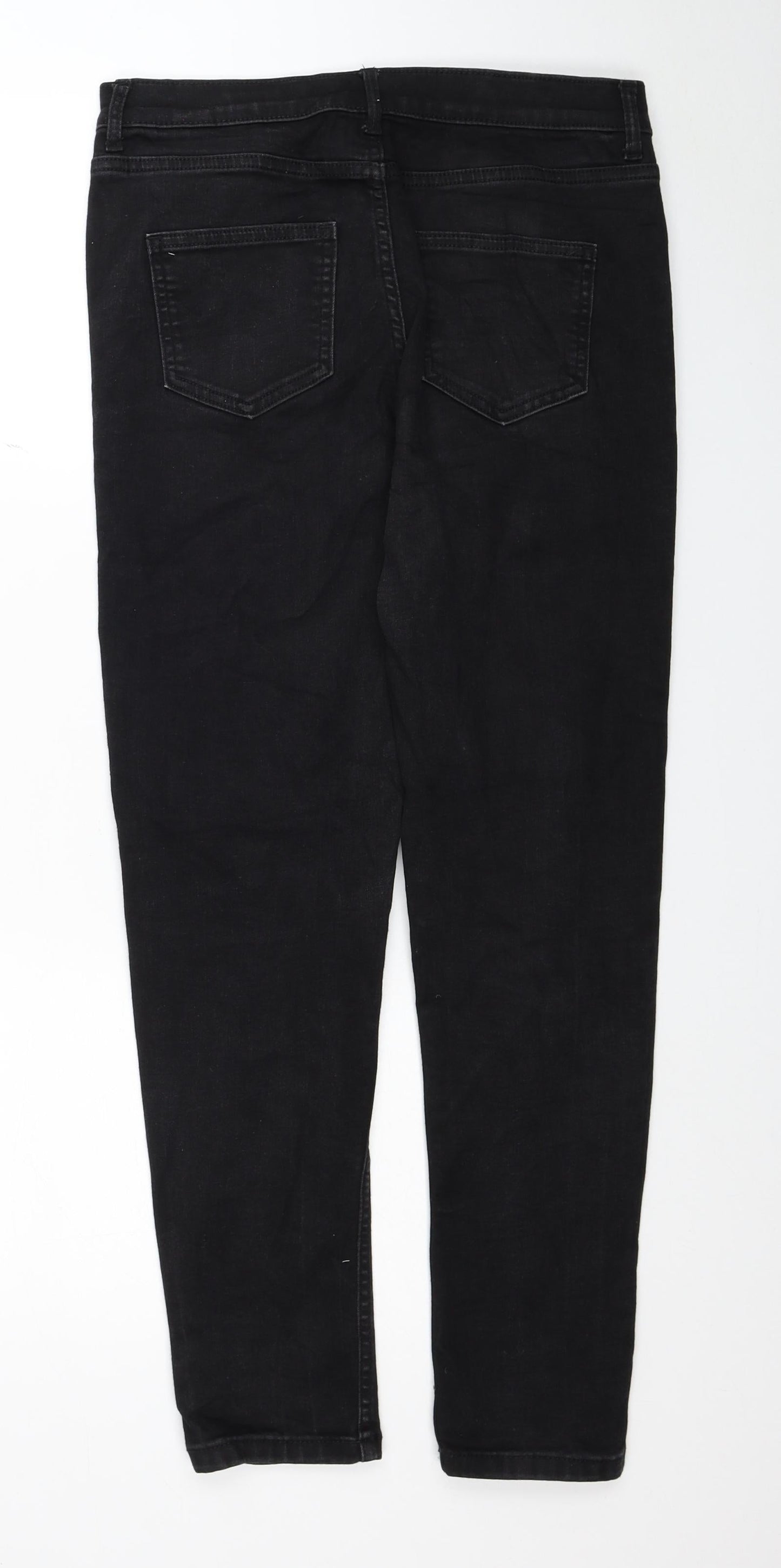 Womens UK Size 10 Marks and Spencer Regular Fit Skinny Black Jeans