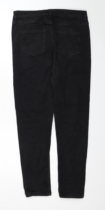 Womens UK Size 10 Marks and Spencer Regular Fit Skinny Black Jeans