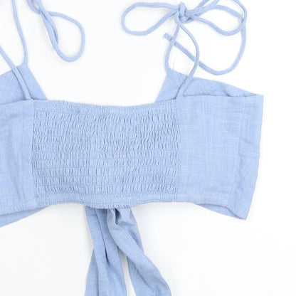 Womens UK Size 6 ASOS Blue Camisole Tank