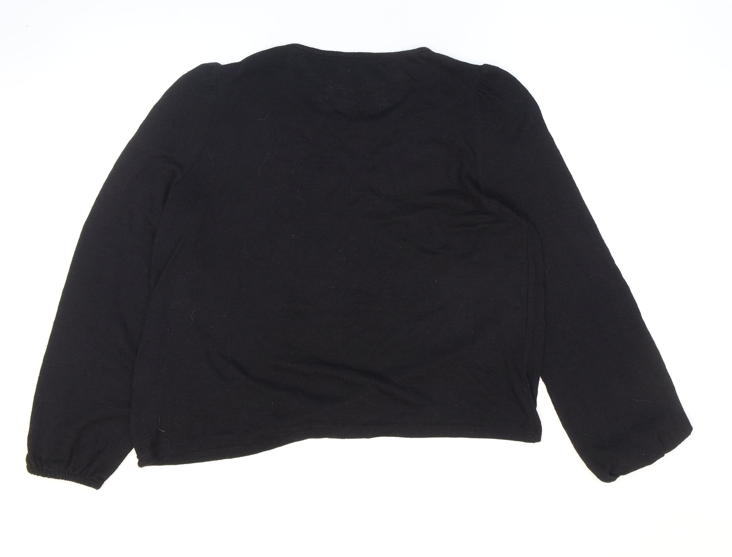 Womens UK Size M New Look Black Pullover Jumper