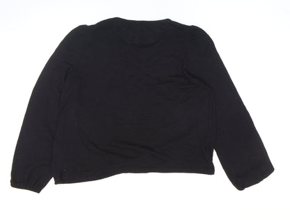 Womens UK Size M New Look Black Pullover Jumper