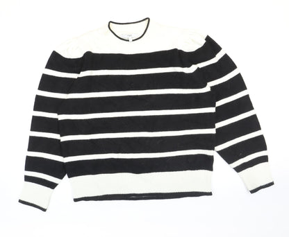 Womens UK Size L NEXT Black Pullover Jumper