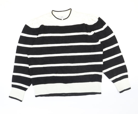 Womens UK Size L NEXT Black Pullover Jumper