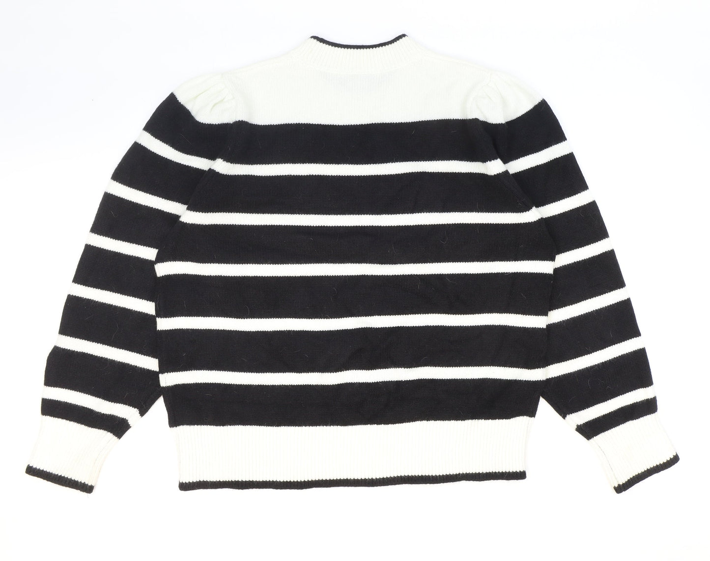 Womens UK Size L NEXT Black Pullover Jumper