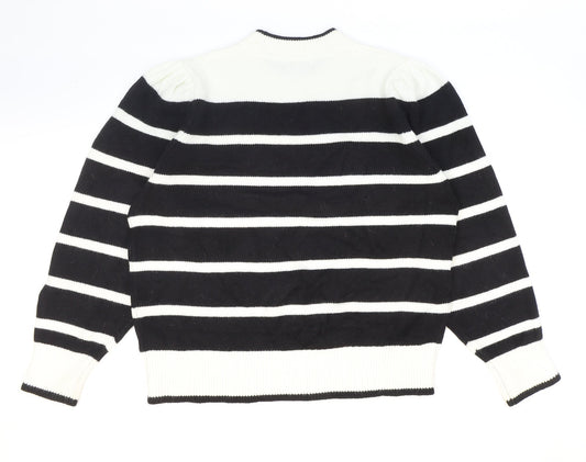 Womens UK Size L NEXT Black Pullover Jumper