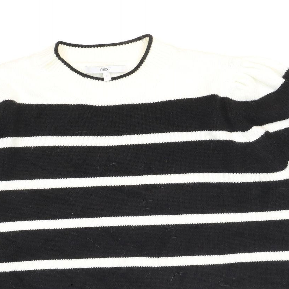 Womens UK Size L NEXT Black Pullover Jumper