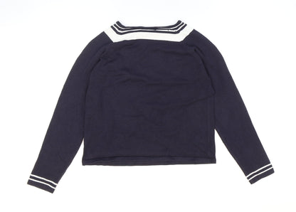 Womens UK Size 10 Berkertex Black Pullover Jumper