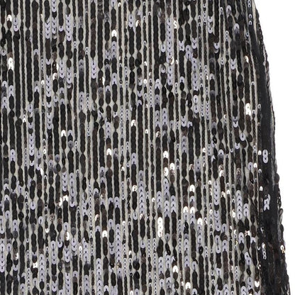 Monsoon Womens Black Nylon Sheath Size 10 Round Neck Pullover